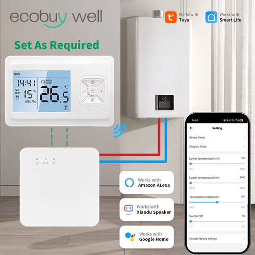 Tuya wifi smart - smart, thermostat