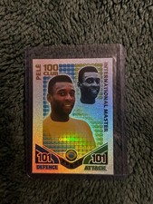 Match Attax Card World Cup 2010 Pele Brazil 100 Club International Master