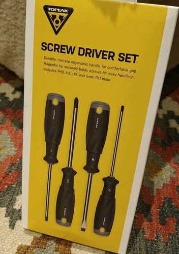 Topeak screw driver - set,