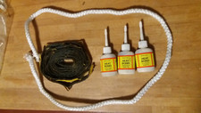 Job lot Wood Stove Door Seal Gasket High Temperature Bond Gasket Cord