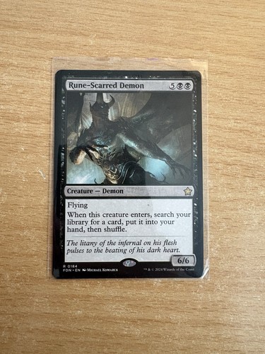 Rune scarred demon foundations - demon,