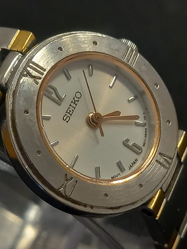 Seiko ladies vintage two tone - seiko,
