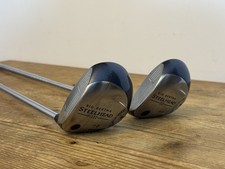 Left Handed Callaway Big Bertha Steelhead III 3 & 5 Wood Set / Steel Shafts
