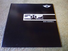 MINI COOPER S BROCHURE 2001