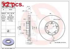 Brake Disc fits: NISSAN