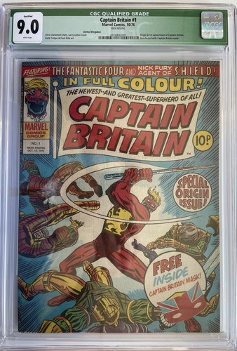 Captain britain cgc - #1, (1976)