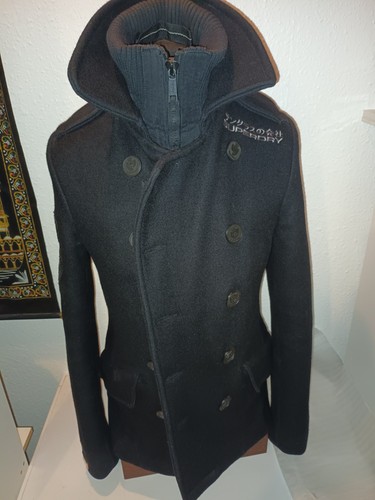 Superdry navy label mens black - navy,