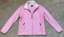 MUSTO ladies baby pink zipped fleece jacket size 10