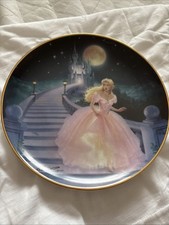 Franklin Mint the Magic of Cinderella Fine Porcelain Plate by Kirk Heinert
