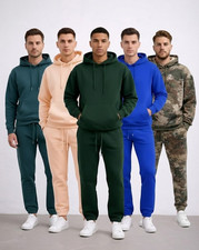 NEW MENS TRACKSUIT SET FLEECE