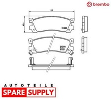 Brake pad set, disc brake for