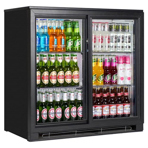 Commercial double door - door, bar