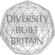 2020 UK 50p Coin Diversity