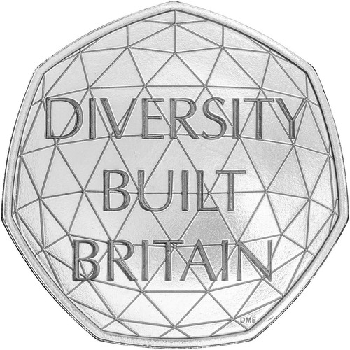 2020 50p coin diversity - coin,
