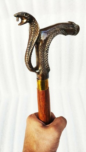 Designer snake head handle - head,