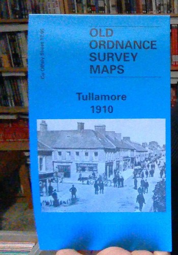 Map tullamore 1910 - map, county