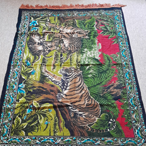 Vintage 1970 tiger family - tiger,