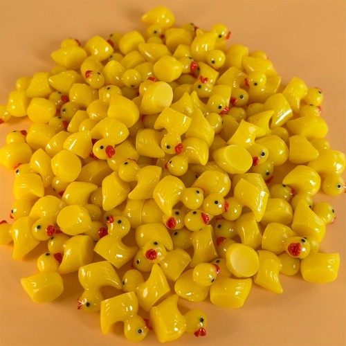 100 pcs mini rubber - mini, ducks