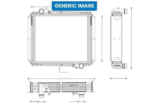 Mahle radiator mechanically - radiator,