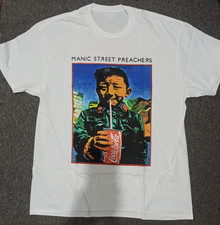 Vintage  Manic Street Preachers Faster T-shirt unisex TU150