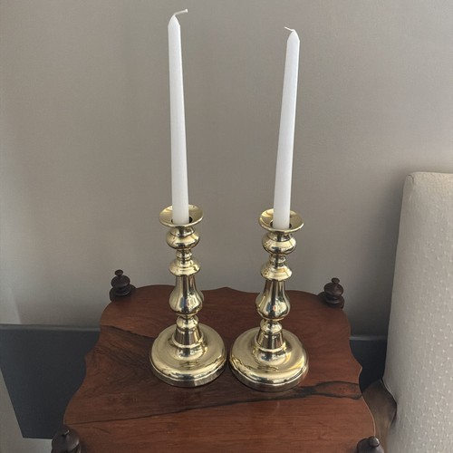 Fine quality pair brass - fine,