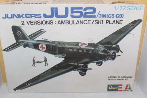 Revell junkers ju52 - ju52, 3m