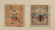 Midland & Great Northern Railway - Newspaper Labels (2)