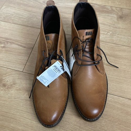Men shoes new bronze - m&s,
