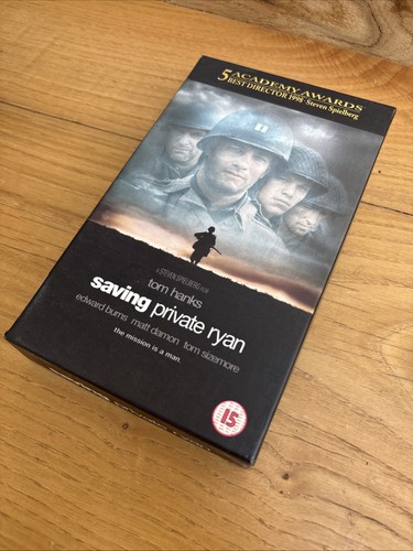 Saving private ryan 1997 vhs - ryan,