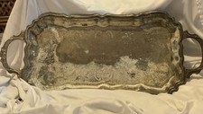 Silver Plated Footed Butler