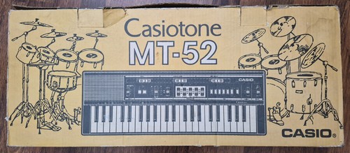 Casiotone electronic - mt-52,