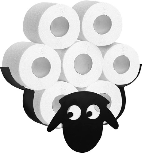 Black sheep toilet roll paper - toilet,