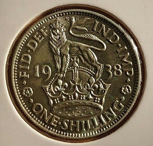 One shilling george 1937 to - one,