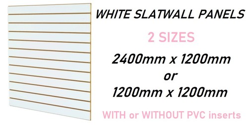 White slatwall panel board - panel,
