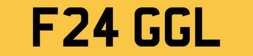 Fraggle rock number plate - rock,