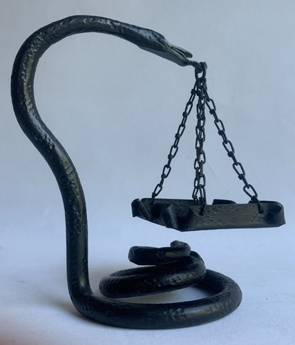 Serpent wrought iron - wrought, sculpture