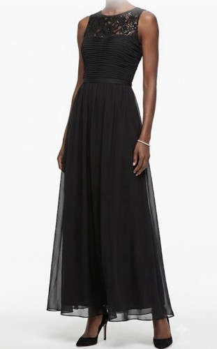 Monique lhuillier gown black - gown,