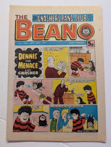 Beano comic 1836 september - beano,
