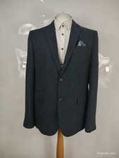 Joe Brown Men's Blue Tweed