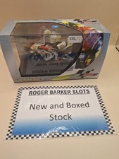 Scalextric Moto GP C6010 Shane Byrne Aprilia White #67 Bike 1:32 Slot Car