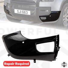 Front Bumper Corner Right Panel for Land Rover Defender L663 REPAIR REQUIRED