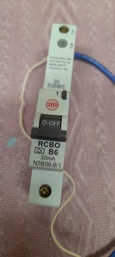 Wylex amp curve - 6, 6ka