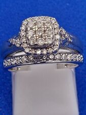 H Samuel 9 Carat White Gold