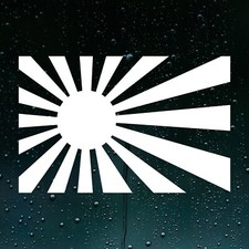 Rising Sun Car JDM Decal
