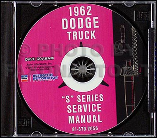 1962 dodge van repair manual - 1962,