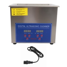 Digital Cleaner Bath Timer Stainless Tank Cleaning 3L Ultrasonic