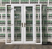 French doors with sidelights - french,