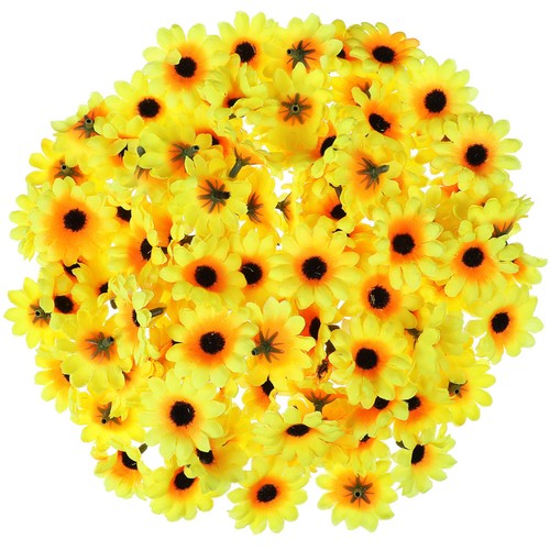 Reusable fabric sunflower - fabric,