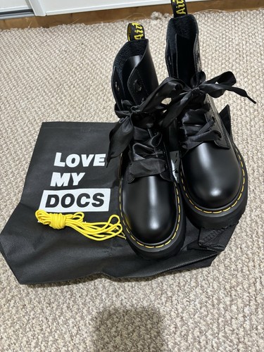 Martens black leather - dr.,