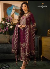 Asim Jofa Velvet 3 pc suit 